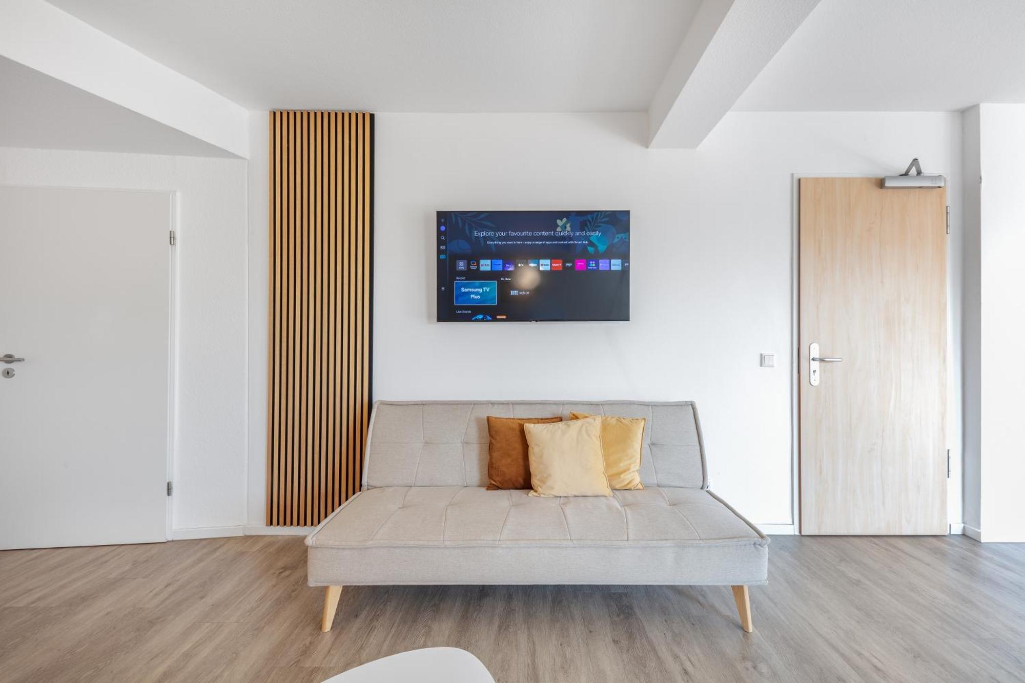 Mango Living I Apartment Hideaway I Modern I 2 Schlafzimmer I 77Qm メンヒェングラートバッハ エクステリア 写真